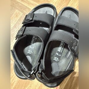 Kids Mogami Birkenstock Black size 34